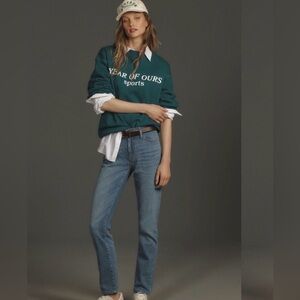 Pilcro Blue Boyfriend Jeans